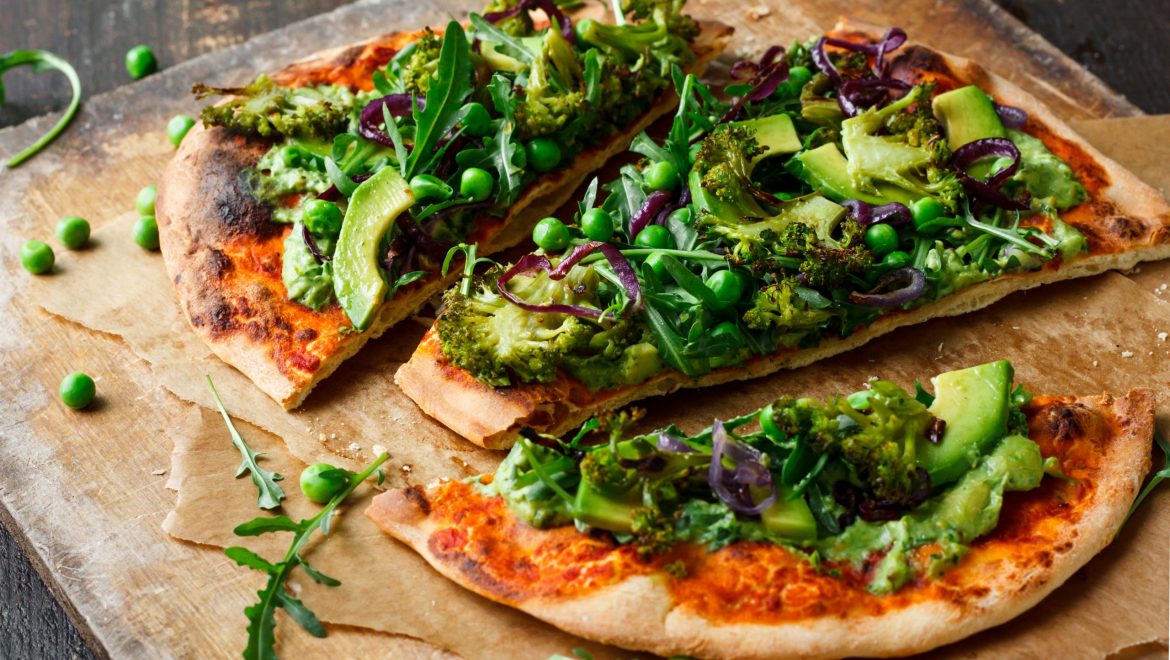 Pizza con verdure!