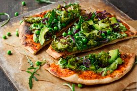Pizza con verdure!